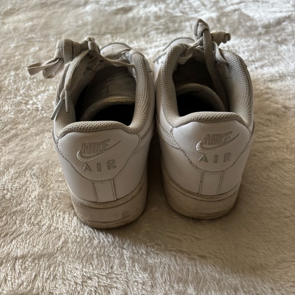 Nike Air Force 1 Low Cream Sneakers - Picture 5 of 6